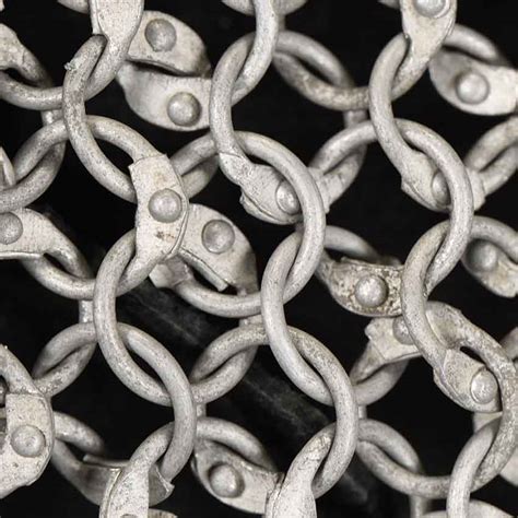 riveted aluminum chainmail